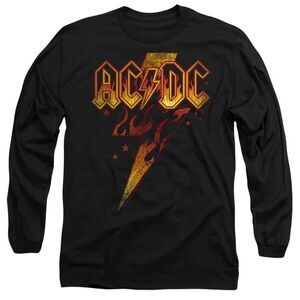 AC/DC Unisex Adult Fire Bolt T-Shirt / Black